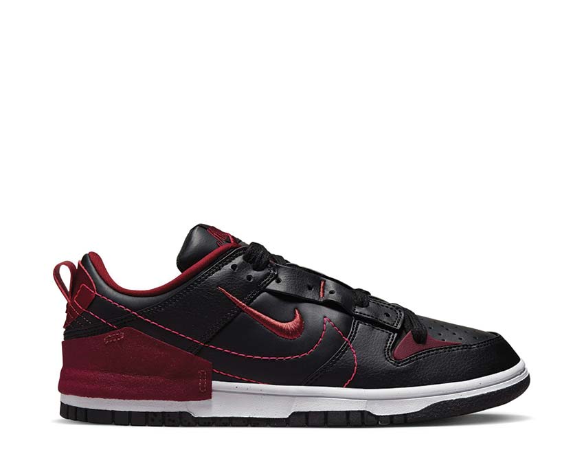 Nike Dunk Low Disrupt 2 Black / Canyon Rust - Team Red - Hyper Pink DV4024-003