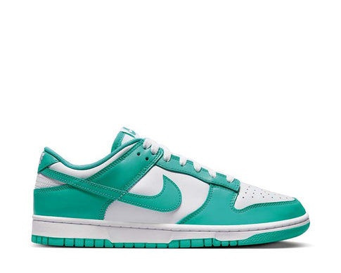 Nike Dunk Low Retro White Clear Jade — sneaker hombre colorway jade