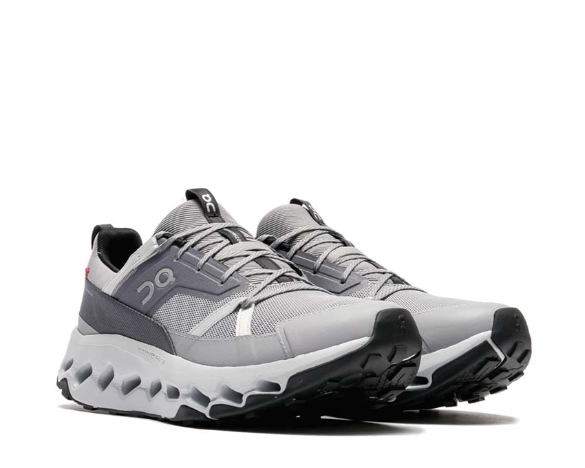 On Cloudhorizon Alloy Frost vista lateral — amortiguación CloudTec