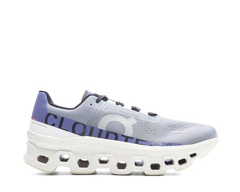 On Cloudmonster Mist Blueberry — running hombre tecnología CloudTec