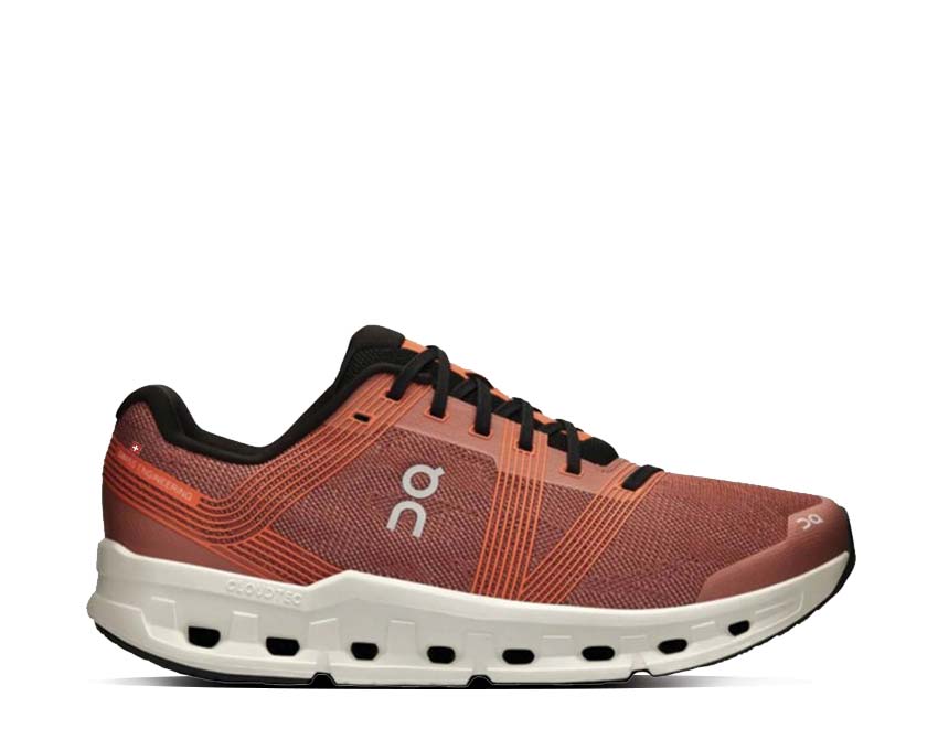 On Cloudgo Mahogany Ivory — running hombre tecnología CloudTec