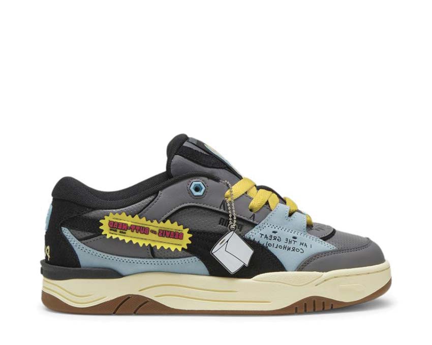Puma 180 Beavis Butthead Cool Dark Gray Black — zapatilla hombre colaboración MTV