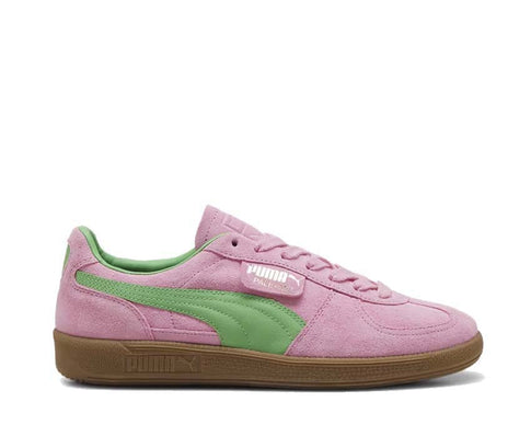 Puma Palermo Special Pink Delight Green Gum — zapatilla hombre cuero retro