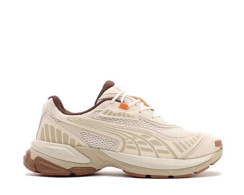 Puma Velophasis V002 Frosted Ivory Warm White — zapatilla hombre running chunky collab PAM