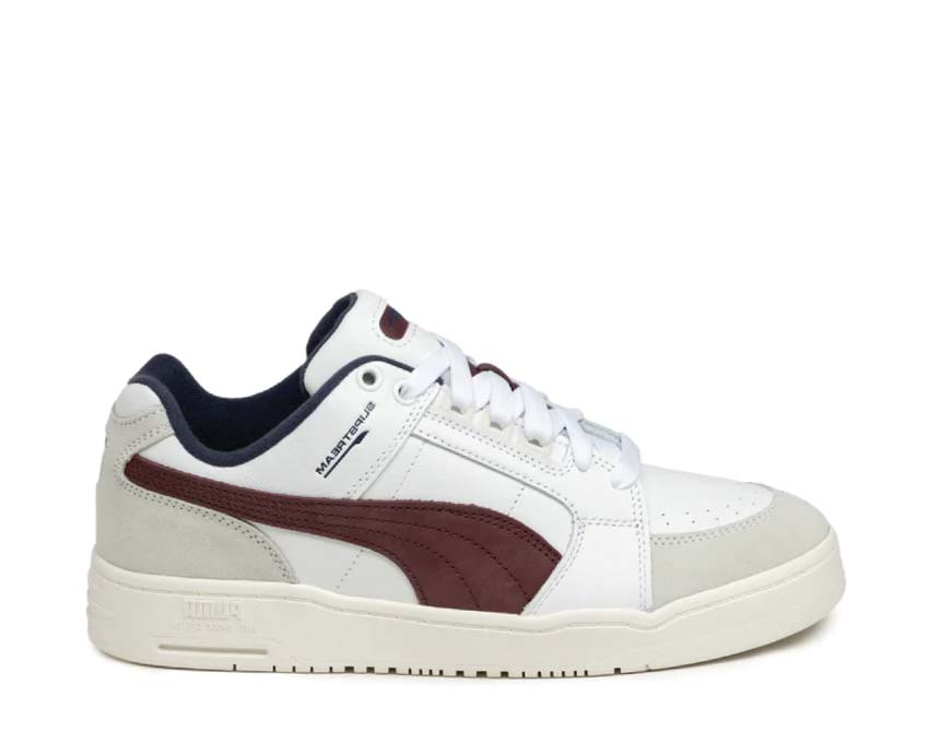 Puma Slipstream Lo Retro White Regal Red — zapatilla hombre tenis bicolor
