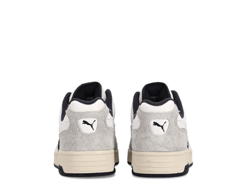 Puma Slipstream Lo Service Line White Navy sole — classic low sole