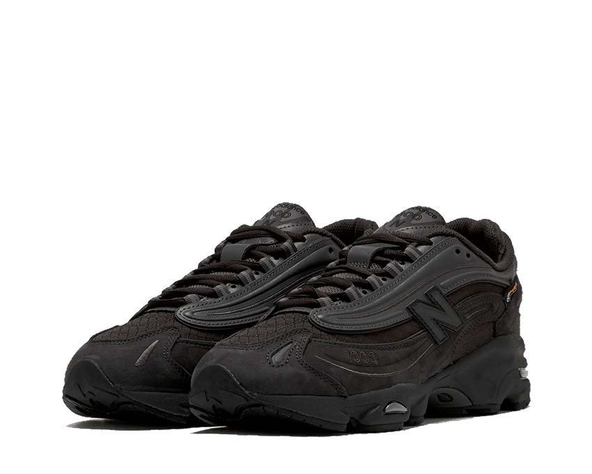 New Balance 1000 Cordura Black vue latérale — tige Cordura imperméable