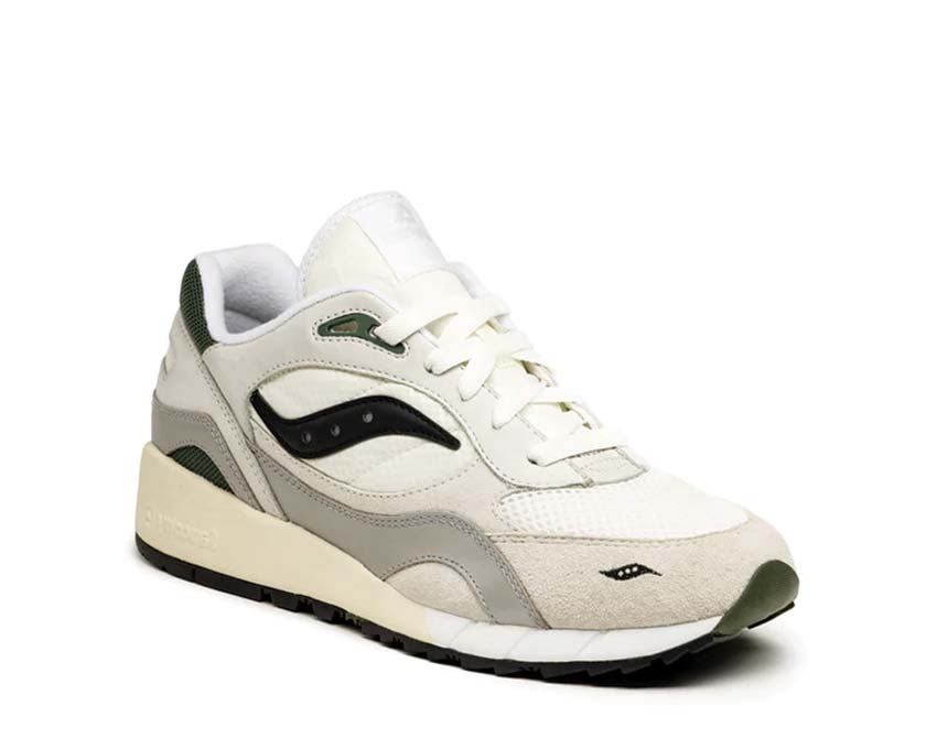Saucony X Asphalt Gold Shadow 6000 vista lateral — amortiguación ProGrid