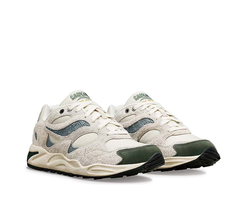 Saucony X Colour Plus Grid Shadow 2 Arctic Trek vista lateral — amortiguación ProGrid
