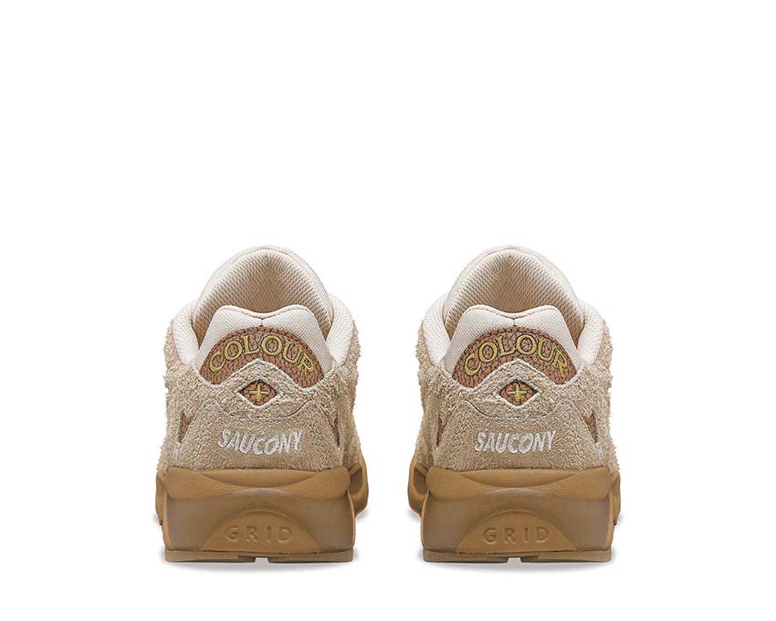 Saucony X Colour Plus Grid Shadow 2 Beach Ramble sole — ProGrid technology
