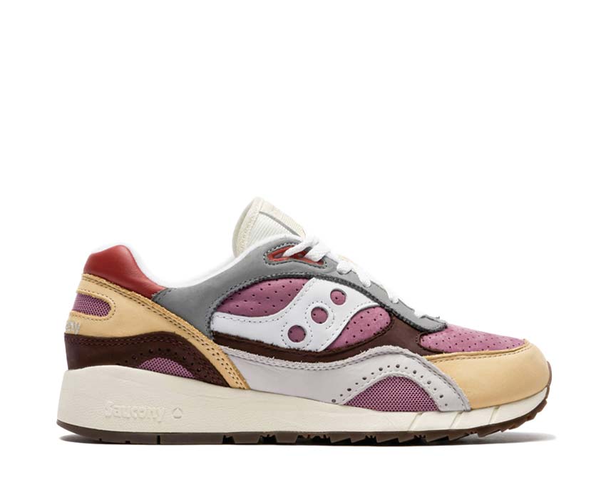 Saucony Shadow 6000 Purple Multi — running homme tige mesh respirante