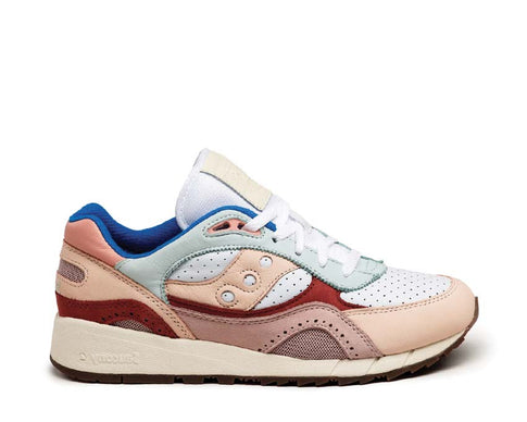 Saucony Shadow 6000 White Multi — running hombre parte superior de malla transpirable