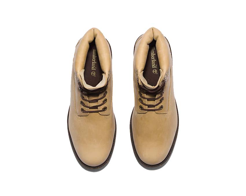 Timberland Heritage 6 Inch Lace Waterproof Beige Grey semelle — semelle EVA grise