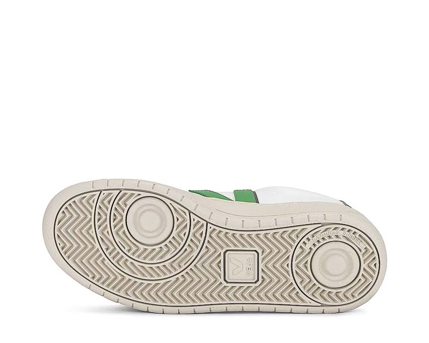 Veja Urca White Leaf/Cyprus suela — suela caucho natural