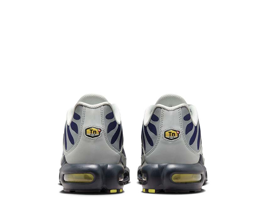 Nike Air Max Plus Metallic Silver sole — visible Air Max bubble