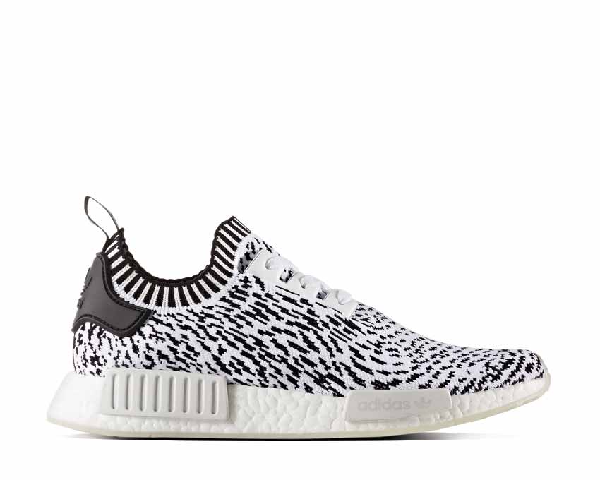 Adidas NMD R1 Primknit Zebra White BZ0219