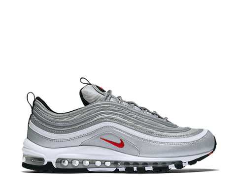 Nike Air Max 97 OG Metallic Silver Bullet — unisex sneaker metallic silver colorway