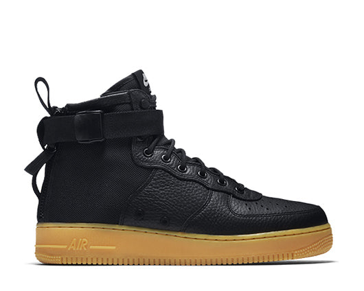 Nike SF Air Force 1 Mid Black Gum 917753-003