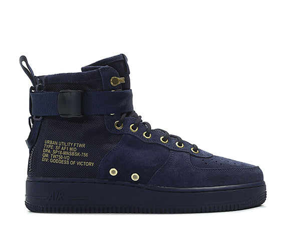 Nike SF Air Force 1 Mid Obsidian 917753-400