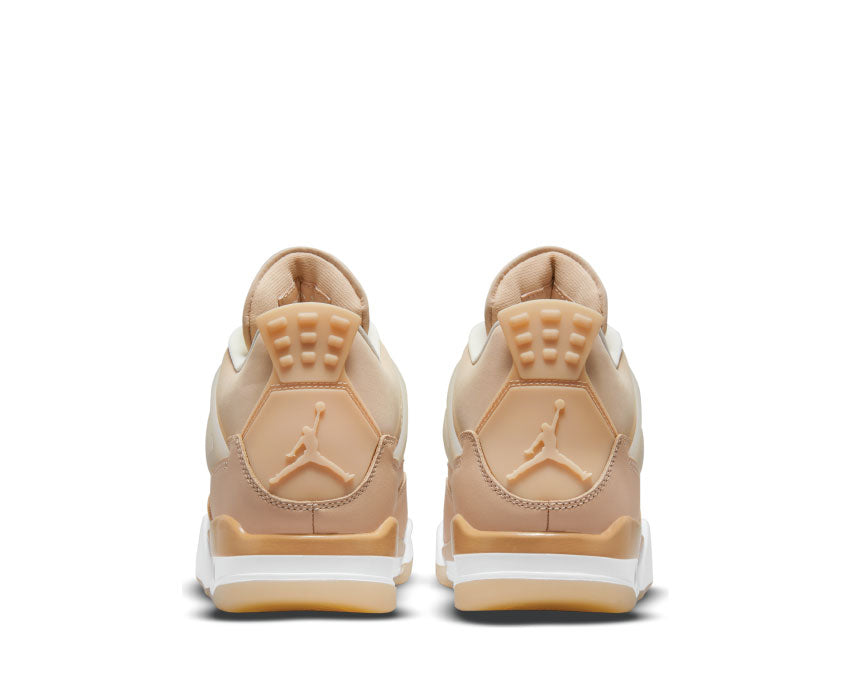 Air Jordan 4 Retro Shimmer / Metallic Silver - Orange Quartz DJ0675-200