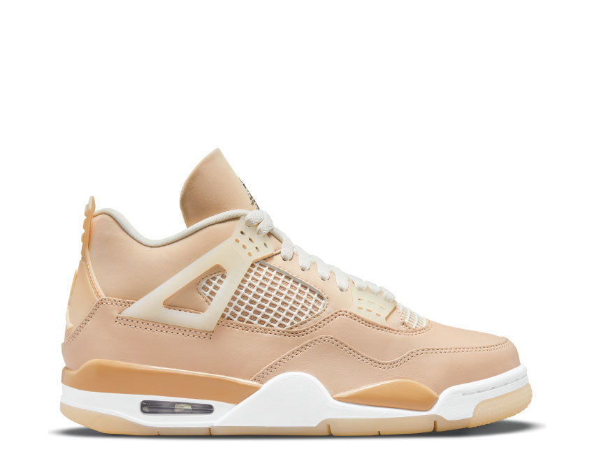 Air Jordan 4 Retro Shimmer / Metallic Silver - Orange Quartz DJ0675-200