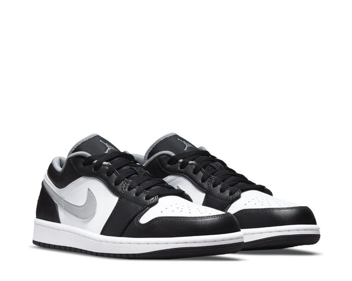 Air Jordan 1 Low Black / Particle Grey - White 553558-040