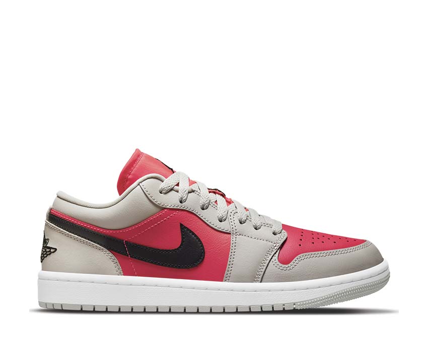 Air Jordan 1 Low LT Iron Ore / Black - Siren Red DC0774-060