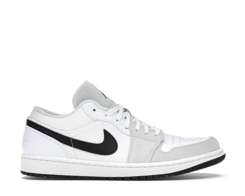 Air Jordan 1 Low Premium Sail / Black - White DC3533-100