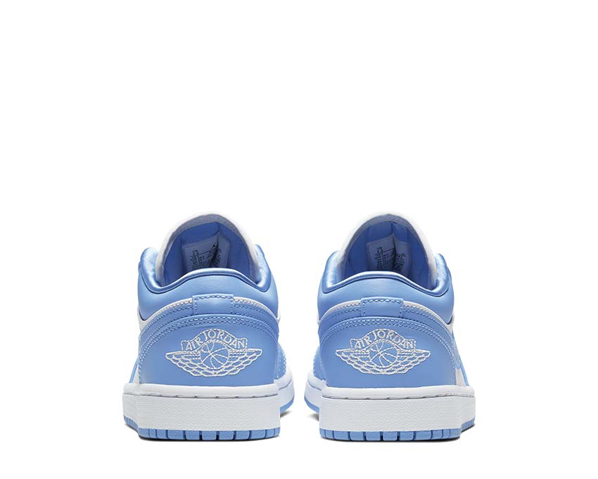 Jordan Air Jordan 1 Low University Blue White semelle — semelle blanche basse Jordan