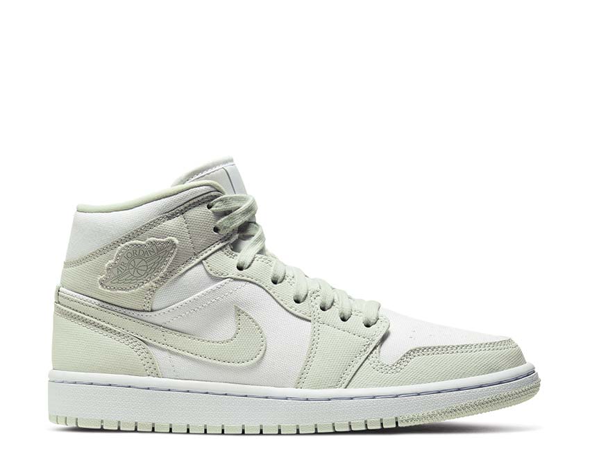 Jordan Air Jordan 1 Mid W White Spruce Aura — sneaker unisexe blanc vert sapin