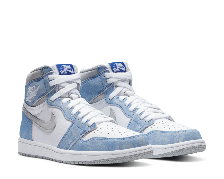 Air Jordan 1 Retro High OG Hyper Royal / White - LT Smoke Grey 555088-402