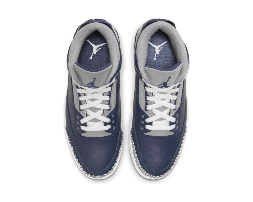 Air Jordan 3 Retro Midnight Navy / White - Cement Grey CT8532-401