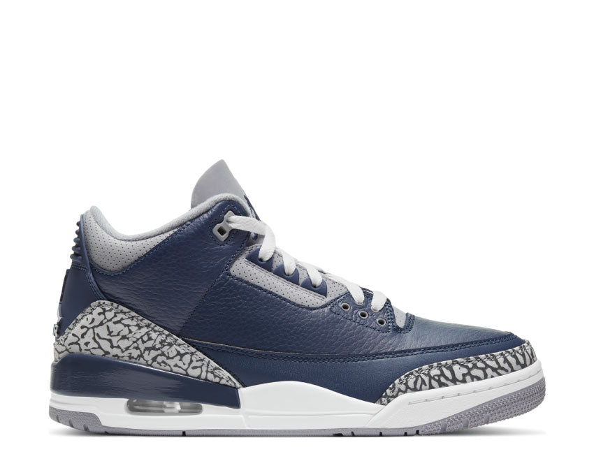 Air Jordan 3 Retro Midnight Navy / White - Cement Grey CT8532-401