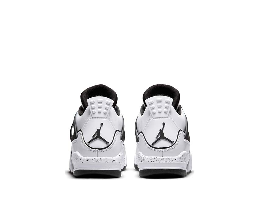 Air Jordan 4 Retro GS White / Black - Volt DC4101-100 