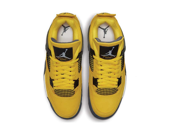 Air Jordan 4 Retro Tour Yellow / Dark Blue Grey - White CT8527-700