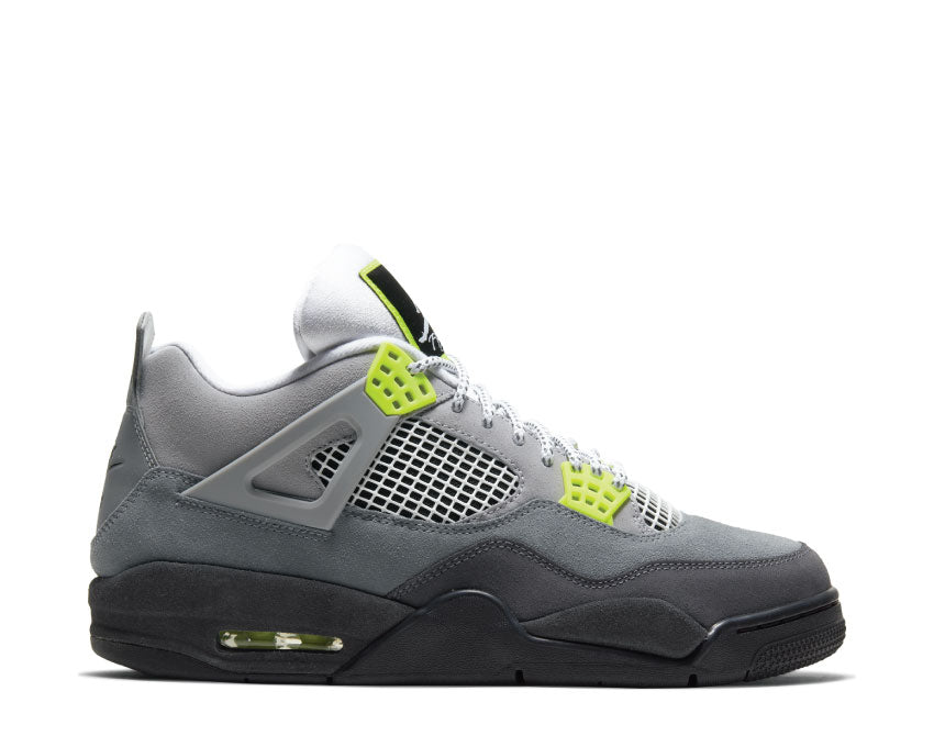 Air Jordan 4 SE Am95 Neon Cool Grey / Volt - Wolf Grey - Anthracite CT5342-007