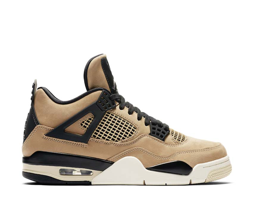 Air Jordan 4 Wmns Mushroom Black / Fossil-Pale Ivory / Mushroom AQ9129-200