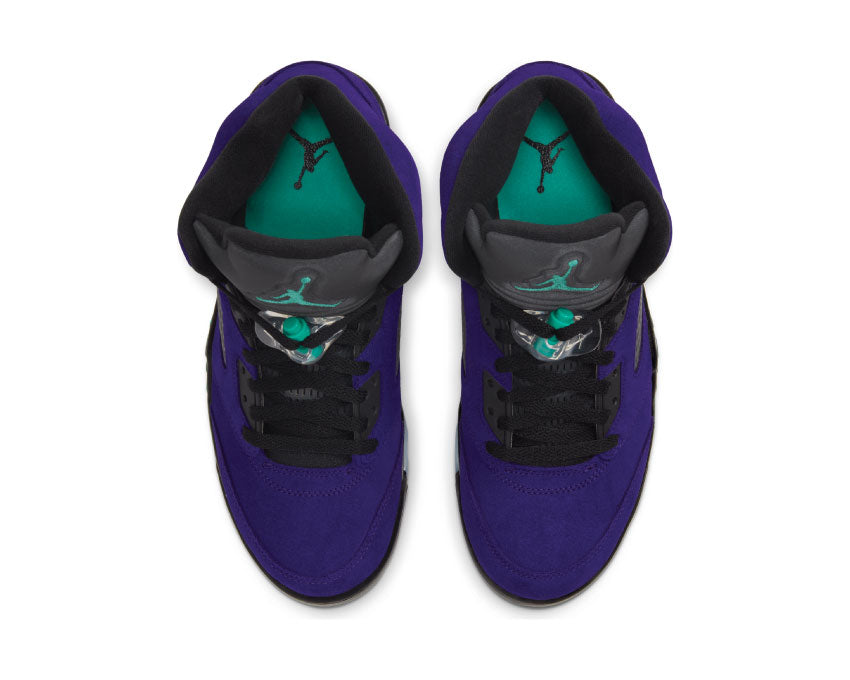 Air Jordan 5 Alternate Grape Grape Ice / Black - Clear - New Emerald 136027-500