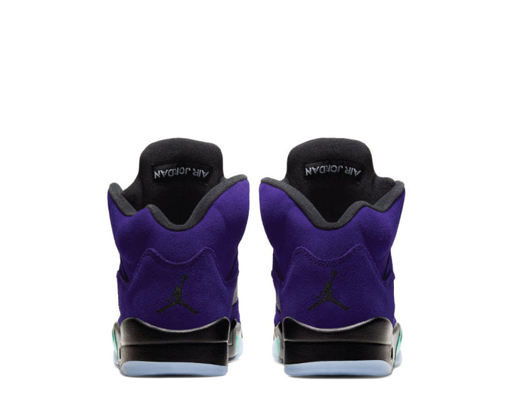 Air Jordan 5 Alternate Grape Grape Ice / Black - Clear - New Emerald 136027-500