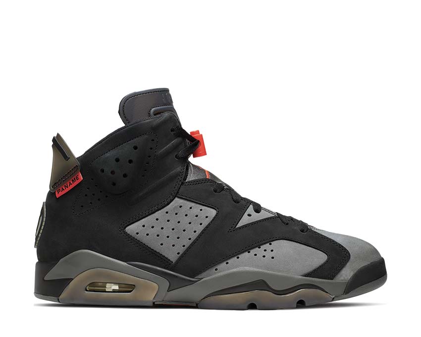 Air Jordan 6 Retro PSG Iron Grey / Black - Infrared 23 CK1229-001