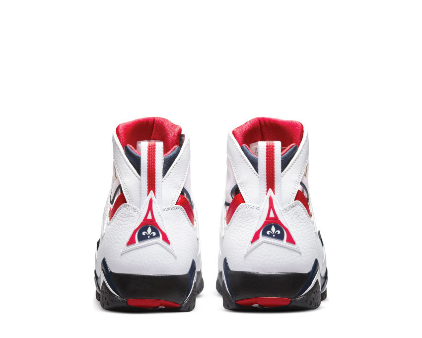 Jordan Air Jordan 7 Retro PSG White Red Navy suela — suela encapsulada