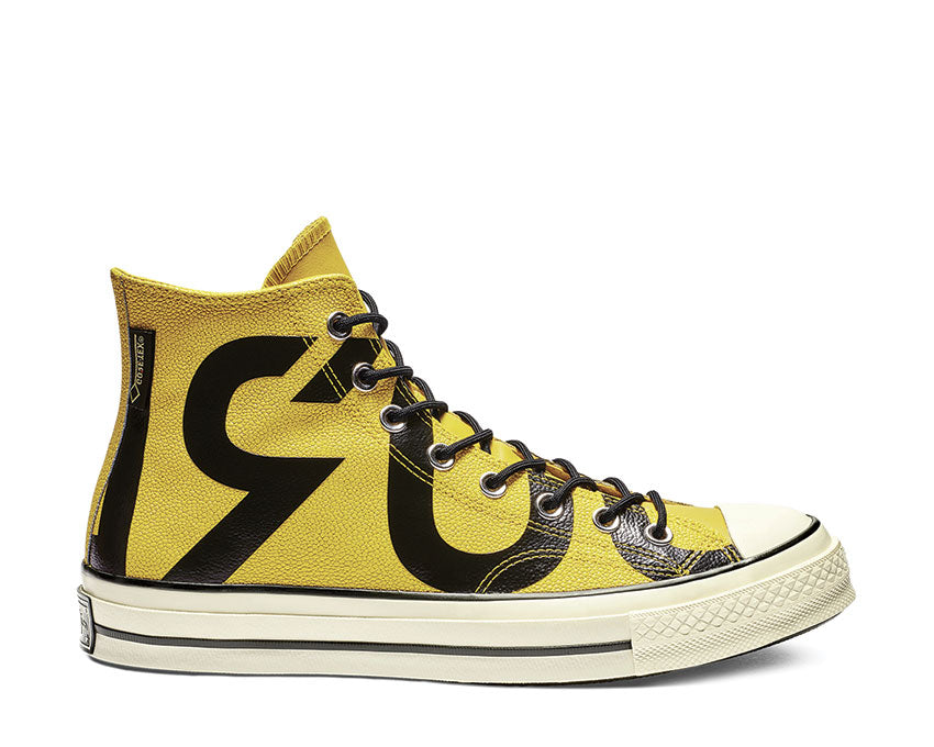 Converse Chuck 70 GORE-TEX Leather High Top Bold Citron Black Egret 163226C