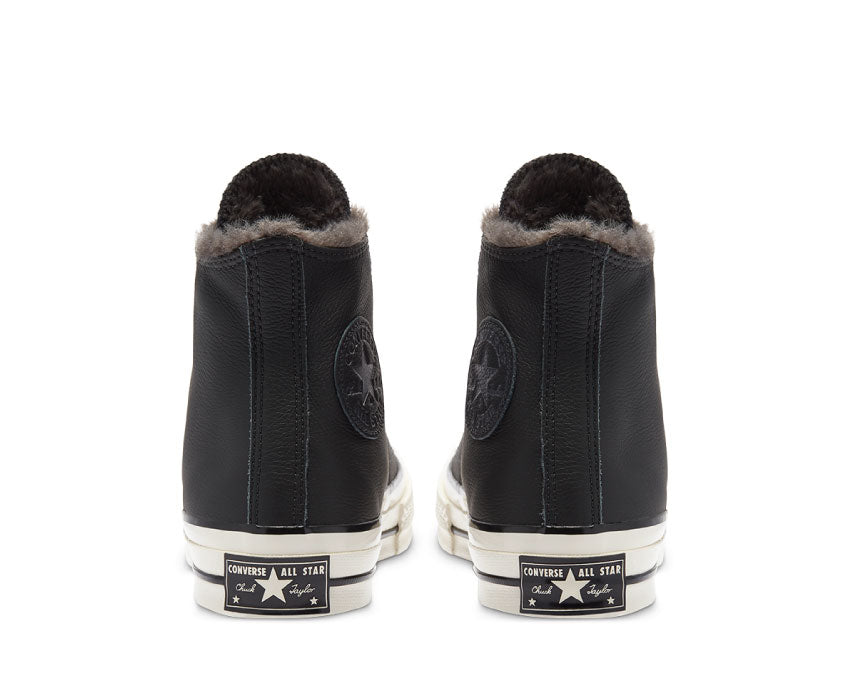 Converse Chuck 70 Hi Black detail — embroidered Chuck Taylor star patch