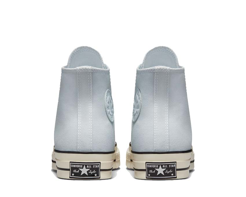 Converse Chuck 70 Hi Ghosted/Cyber Green détail — contrastes Ghosted et Cyber Green