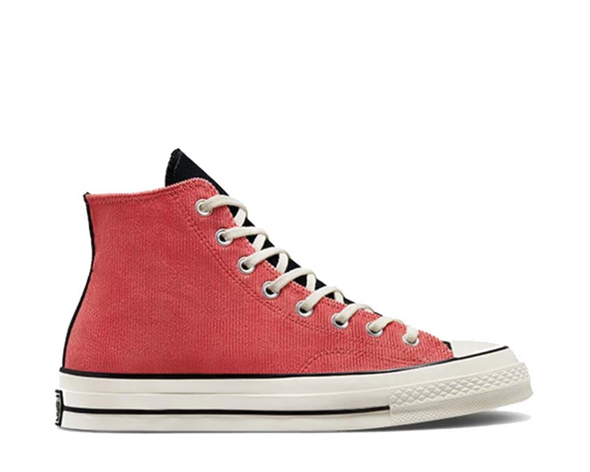 Converse Chuck 70 Hi Rhubarb Pie — zapatilla mujer caña alta rosa ruibarbo festivo