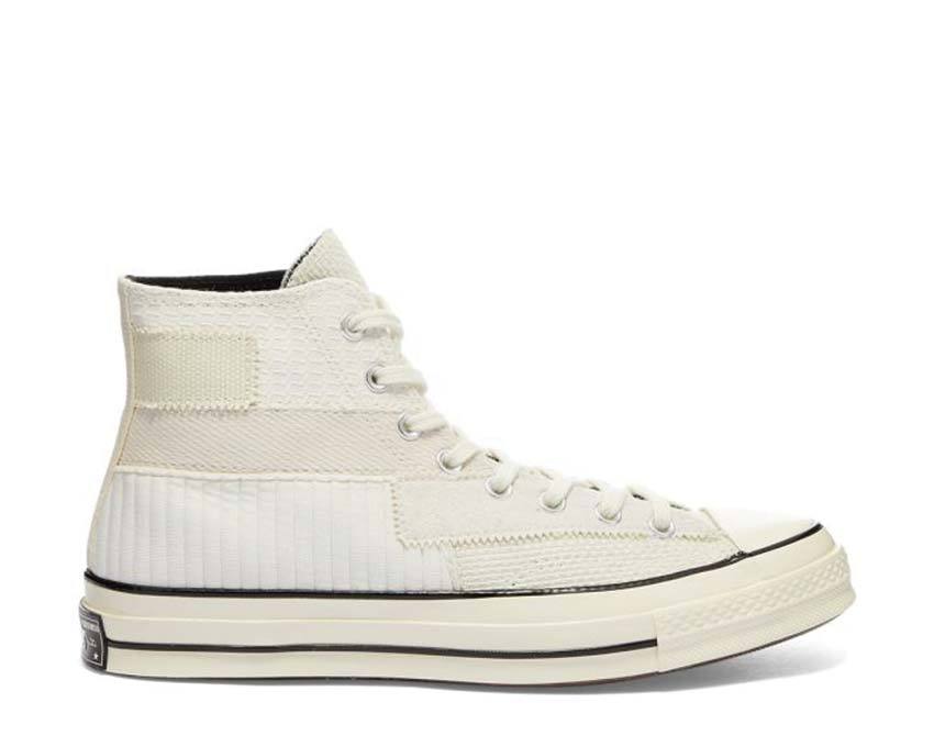 Converse CT70's Mono Patchwork Antique White / Egret / Black 167139C