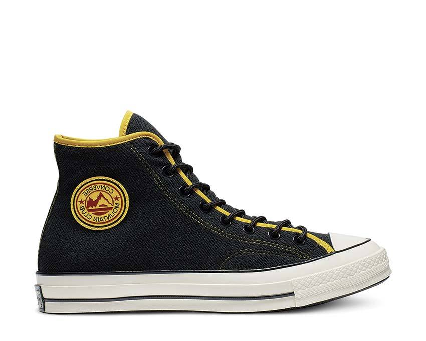 Converse East Village Explorer Chuck 70 High Top Black / Vivid Sulfur / Egret 165926C