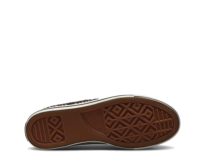 Converse x Patta One Star Pro Java/Burnt Olive detail — Patta patch and exclusive tongue
