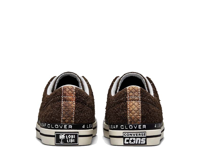 Converse x Patta One Star Pro Java/Burnt Olive sole — low-profile rubber sole