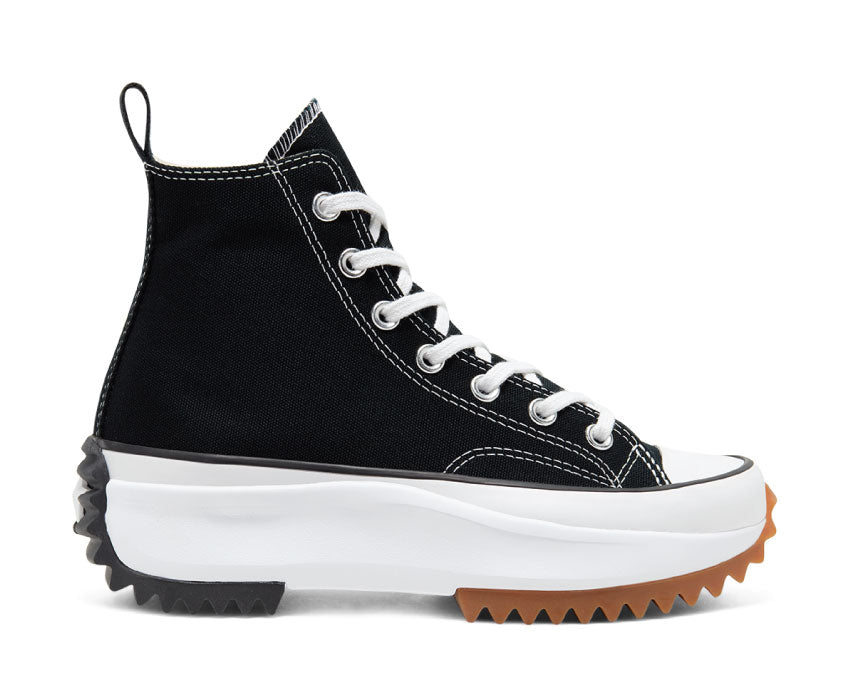 Converse Run Star Hike Hi Black / White / Black 166800C